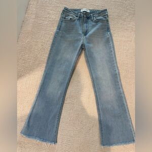 Just black kick flares size 26
